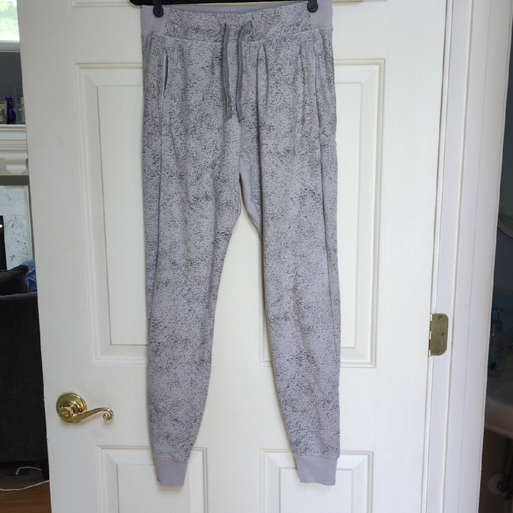 Gymshark Light Gray Speckled Joggers Small